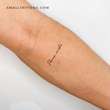 Pura Vida Temporary Tattoo - Set of 3