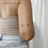 Birds On A Wire Temporary Tattoo (Set of 3)