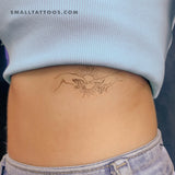 The Creation Hands and Sun Temporary Tattoo - Set of 3