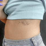 The Creation Hands and Sun Temporary Tattoo - Set of 3