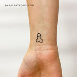 Penis Temporary Tattoo - Set of 3