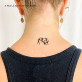 Matisse Dance Temporary Tattoo - Set of 3