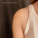 Aries Constellation Temporary Tattoo (Set of 3)