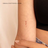 Red Rose Temporary Tattoo (Set of 3)