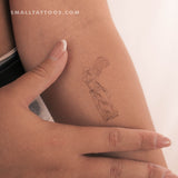 Nike of Samothrace Temporary Tattoo (Set of 3)