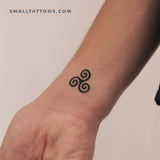 Triskele Temporary Tattoo (Set of 3)