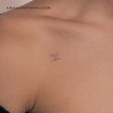 Whale Tail Temporary Tattoo - Set of 3