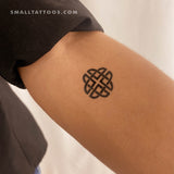 Shield Knot Temporary Tattoo (Set of 3)