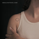 Circle Temporary Tattoo (Set of 3)