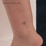 Earth Alchemy Symbol Temporary Tattoo (Set of 3)