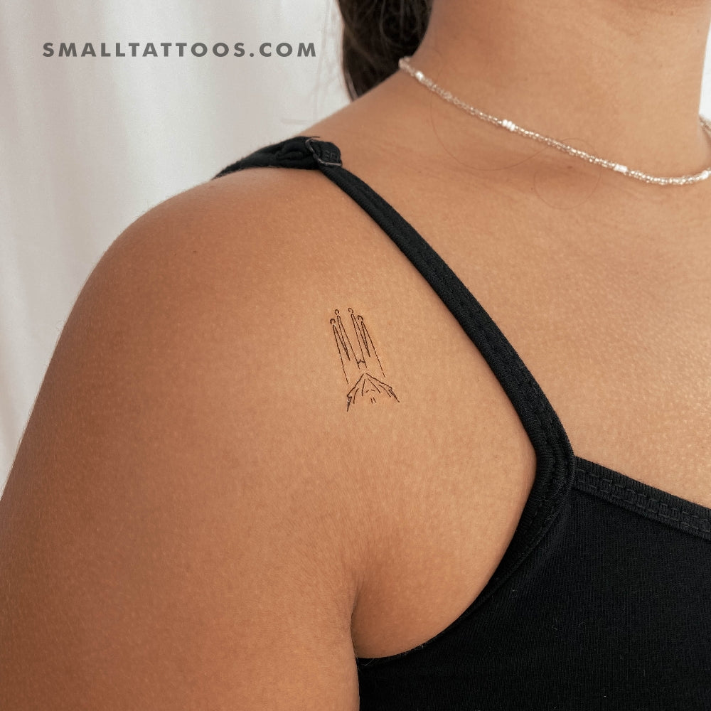 Sagrada Família Temporary Tattoo (Set of 3)