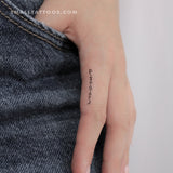 Amour Temporary Tattoo (Set of 3)