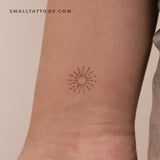 Solar Sparkle Type II by Jakenowicz Temporary Tattoo - Set of 3
