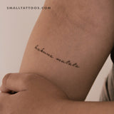 Hakuna Matata Temporary Tattoo (Set of 3)
