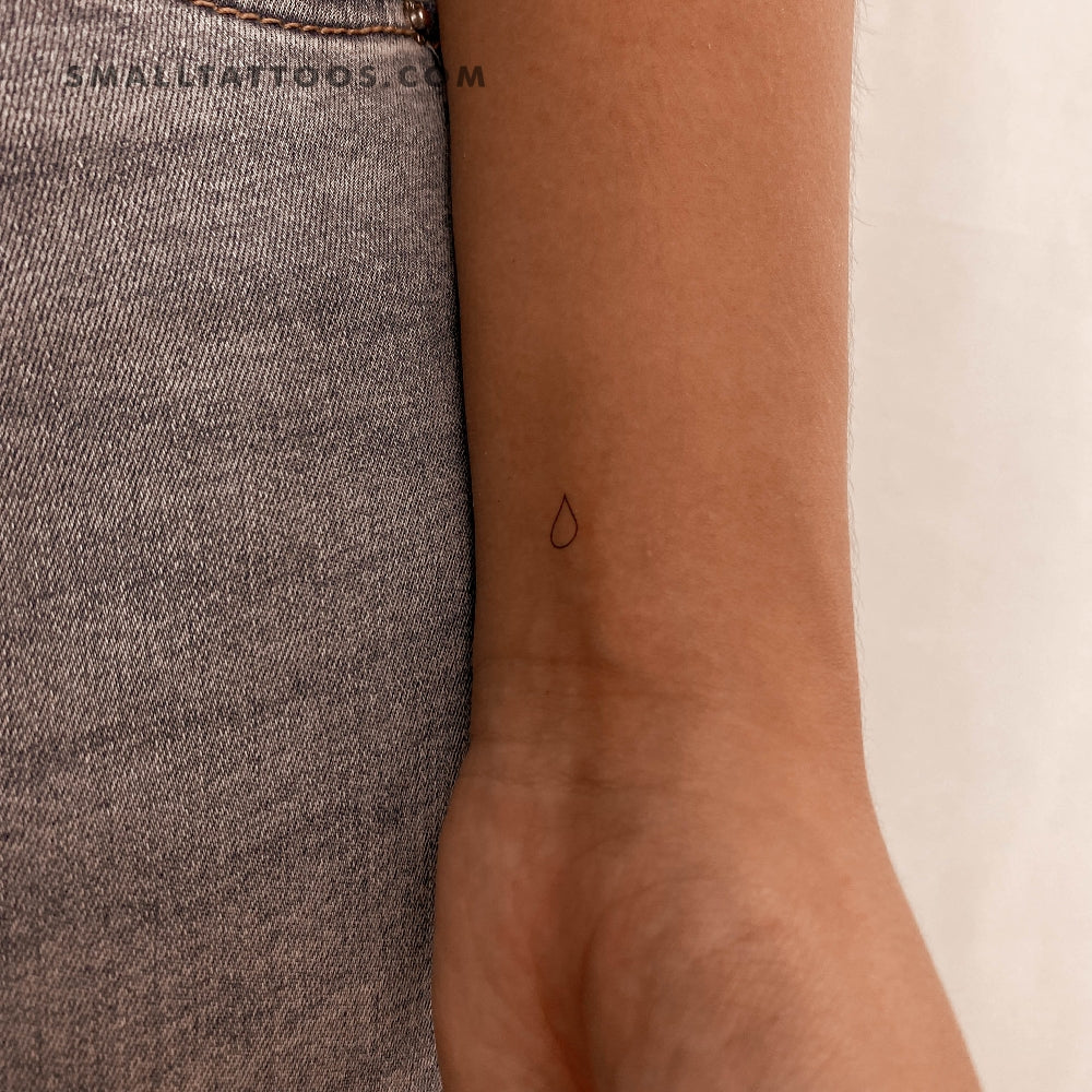 Teardrop Temporary Tattoo (Set of 3)
