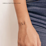 Minimalist Antlers Temporary Tattoo (Set of 3)