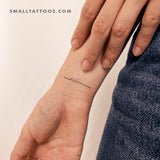 Eudaimonia Temporary Tattoo (Set of 3)