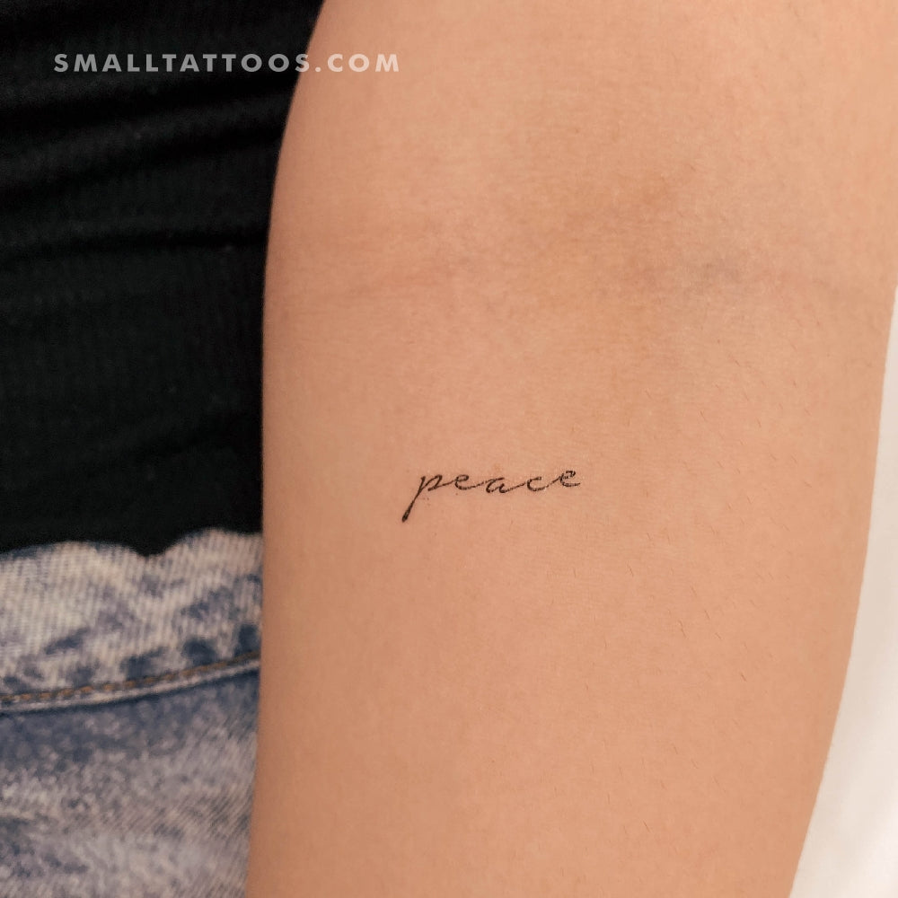 Peace Temporary Tattoo (Set of 3)
