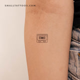 Cassette Temporary Tattoo (Set of 3)