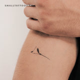 Spotted Eagle Ray Temporary Tattoo (Set of 3)