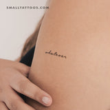 Whatever Temporary Tattoo (Set of 3)
