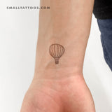 Hot Air Balloon Temporary Tattoo (Set of 3)