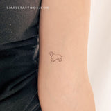 Cocker Spaniel Temporary Tattoo (Set of 3)