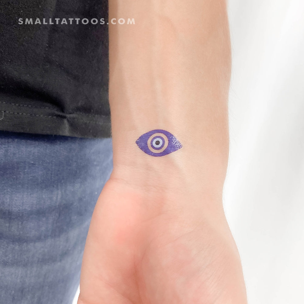 Tatuaje temporal del ojo de Nazar (juego de 3)