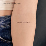 Soul Sisters Temporary Tattoo (Set of 3)