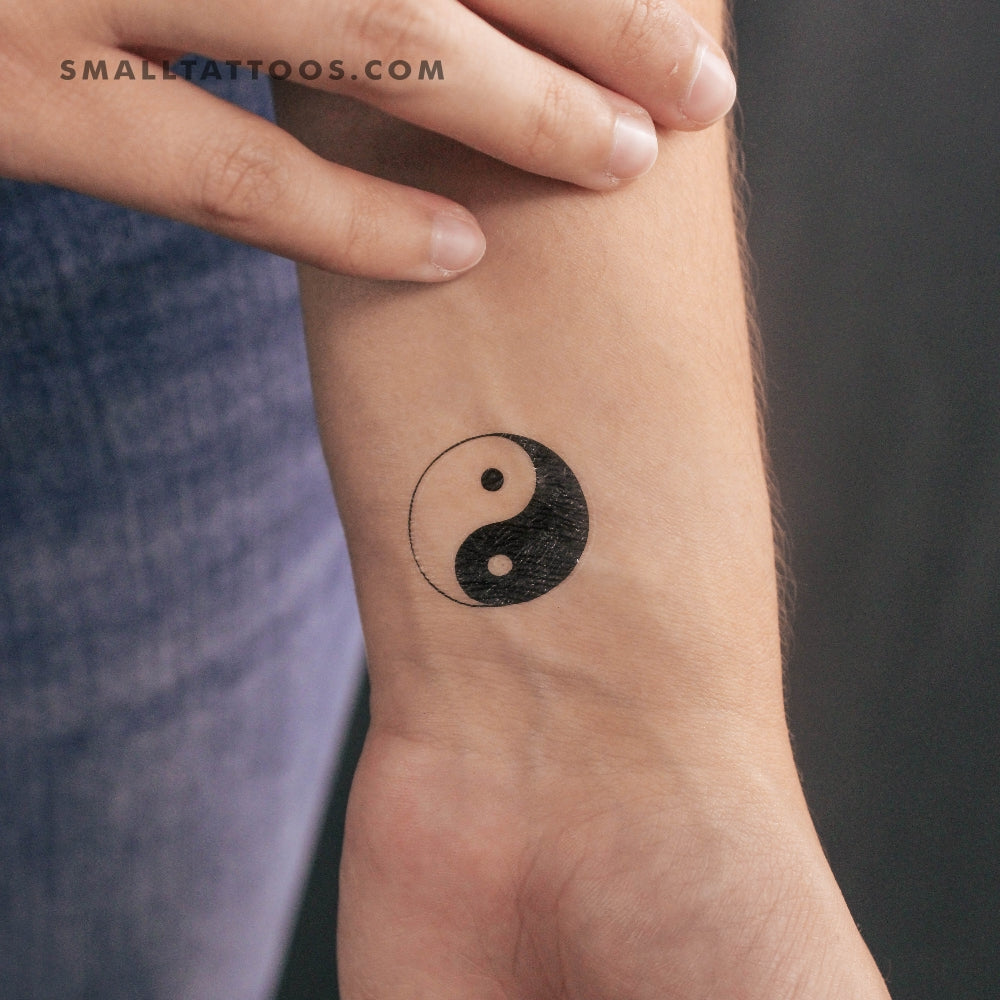 Girly Yin Yang Tattoo Ideas