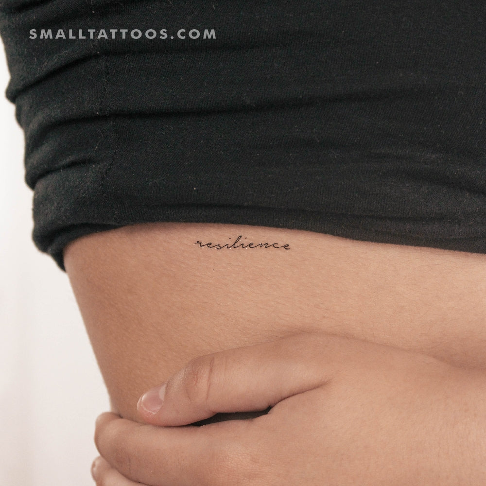 Resilience Temporary Tattoo (Set of 3)