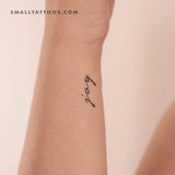 Joy Temporary Tattoo (Set of 3)