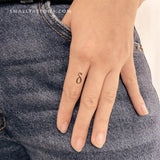 Delta δ Temporary Tattoo (Set of 3)