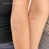Chicas Temporary Tattoo (Set of 3)