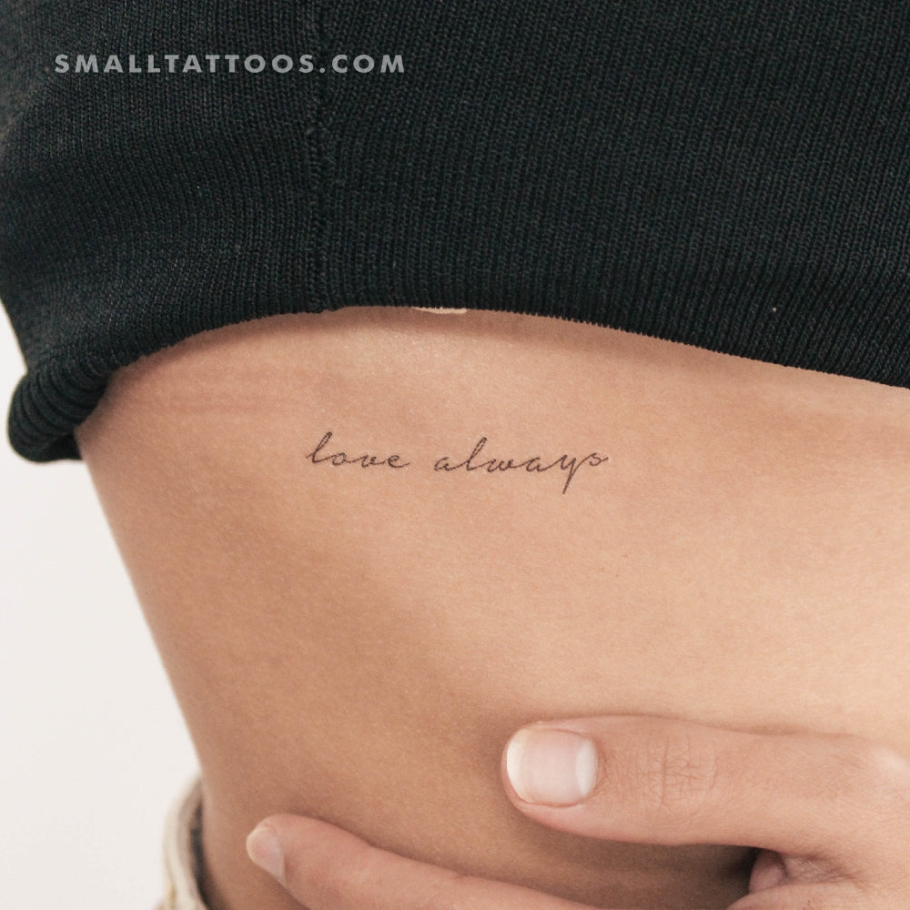 Love Always Temporary Tattoo (Set of 3)