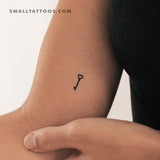 Love Key Temporary Tattoo (Set of 3)