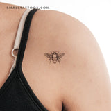 Honeybee Temporary Tattoo - Set of 3