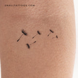 Dandelion Seeds Temporary Tattoo (Set of 3)