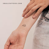 Trucker Cap Temporary Tattoo - Set of 3