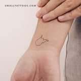 West Virginia Temporary Tattoo (Set of 3)