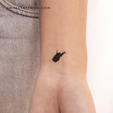West Virginia Map Temporary Tattoo (Set of 3)