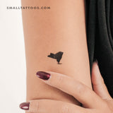 Small New York State Map Temporary Tattoo (Set of 3)