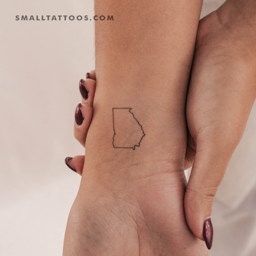 Georgia Tattoo Ideas Inspired by the State’s Map