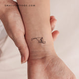 Maryland Map Outline Temporary Tattoo (Set of 3)