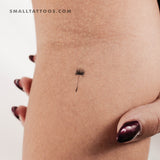 Tiny Dandelion Seed Temporary Tattoo (Set of 3)