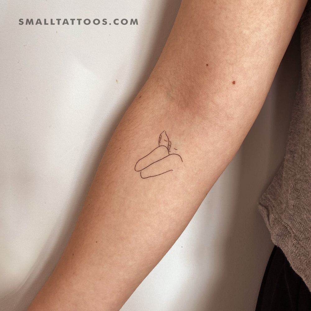 Tatuaje temporal de alma gemela (juego de 3)