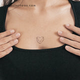 Love Myself Symbol Temporary Tattoo - Set of 3