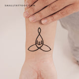 Mother Of Three Temporary Tattoo (Set of 3)