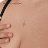 Morning Star Type II by Jakenowicz Temporary Tattoo - Set of 3