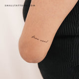 Free Soul Temporary Tattoo (Set of 3)